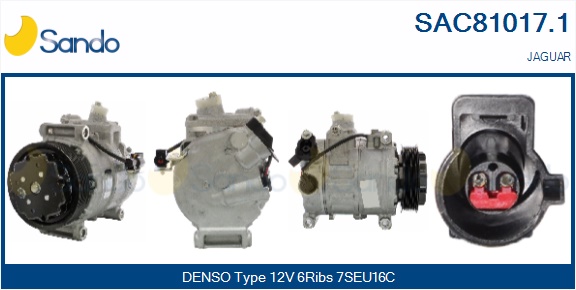 Compressore, climatizzatore SANDO SAC81017.1