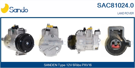 Compressore, climatizzatore SANDO SAC81024.0