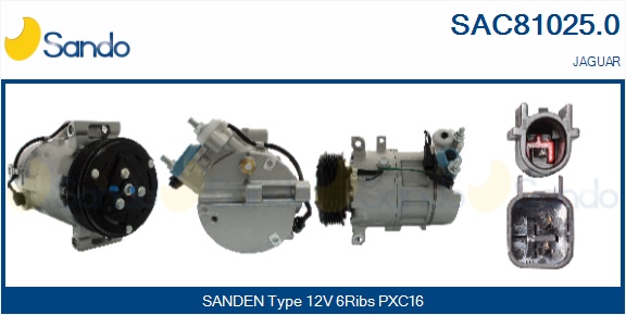 Compressore, climatizzatore SANDO SAC81025.0