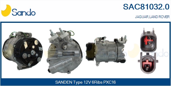 Compressore, climatizzatore SANDO SAC81032.0