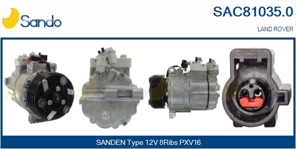 Compressore, climatizzatore SANDO SAC81035.0