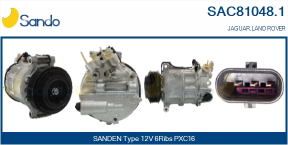 Compressore, climatizzatore SANDO SAC81048.1