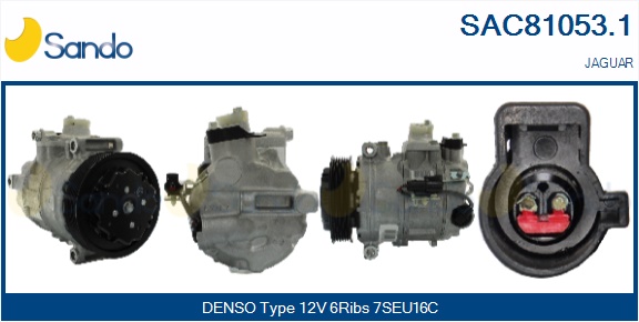 Compressore, climatizzatore SANDO SAC81053.1