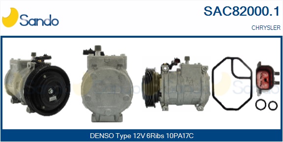 Compressore, climatizzatore SANDO SAC82000.1