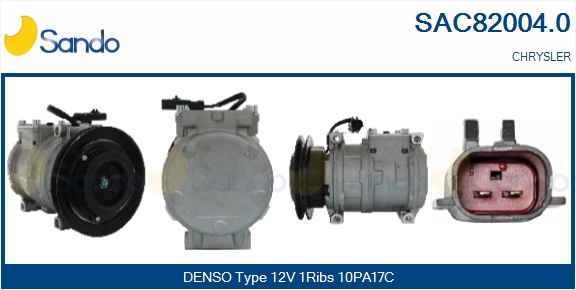 Compressore, climatizzatore SANDO SAC82004.0