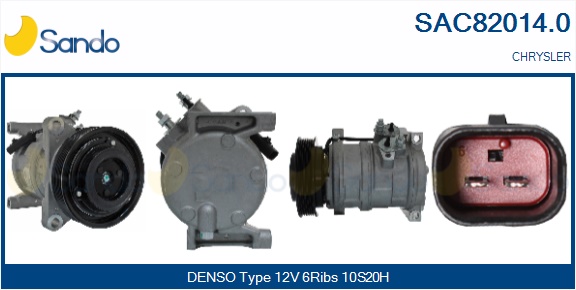 Compressore, climatizzatore SANDO SAC82014.0
