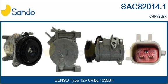 Compressore, climatizzatore SANDO SAC82014.1