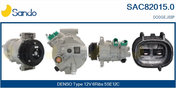 Compressore, climatizzatore SANDO SAC82015.0