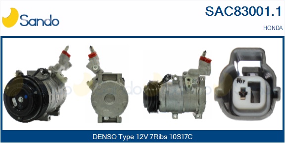 Compressore, climatizzatore SANDO SAC83001.1