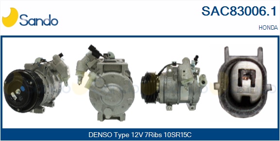 Compressore, climatizzatore SANDO SAC83006.1