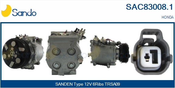 Compressore, climatizzatore SANDO SAC83008.1