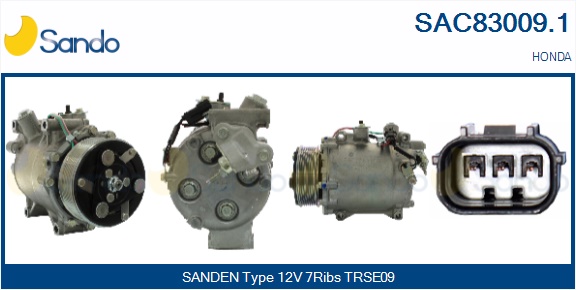 Compressore, climatizzatore SANDO SAC83009.1