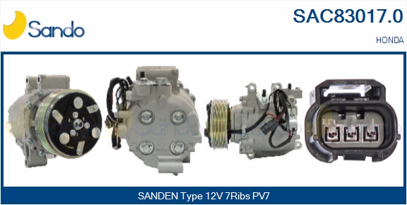 Compressore, climatizzatore SANDO SAC83017.0