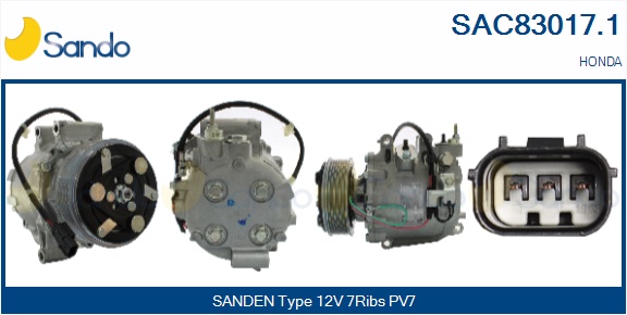 Compressore, climatizzatore SANDO SAC83017.1
