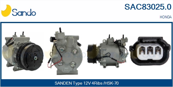 Compressore, climatizzatore SANDO SAC83025.0