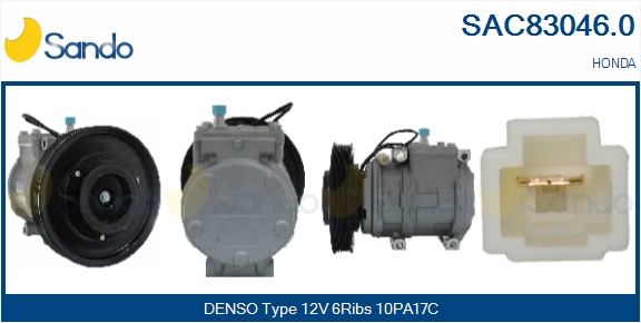 Compressore, climatizzatore SANDO SAC83046.0