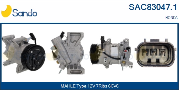 Compressore, climatizzatore SANDO SAC83047.1