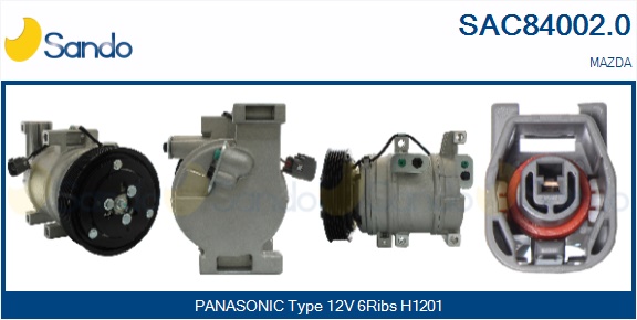 Compressore, climatizzatore SANDO SAC84002.0