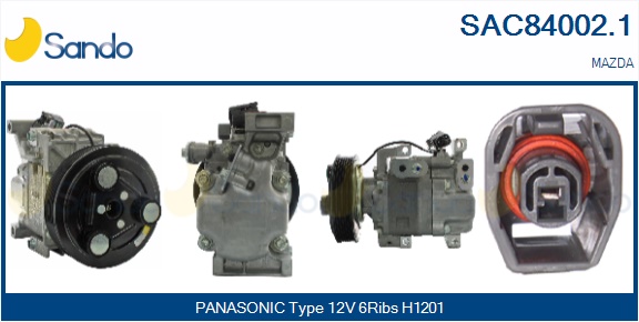 Compressore, climatizzatore SANDO SAC84002.1