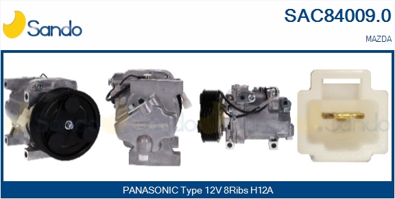 Compressore, climatizzatore SANDO SAC84009.0