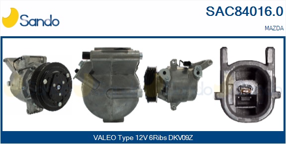 Compressore, climatizzatore SANDO SAC84016.0