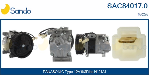 Compressore, climatizzatore SANDO SAC84017.0