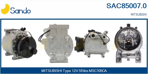 Compressore, climatizzatore SANDO SAC85007.0