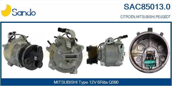 Compressore, climatizzatore SANDO SAC85013.0