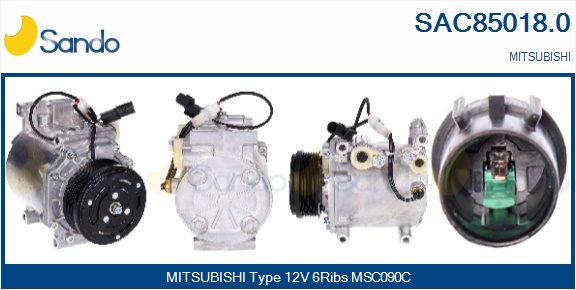 Compressore, climatizzatore SANDO SAC85018.0
