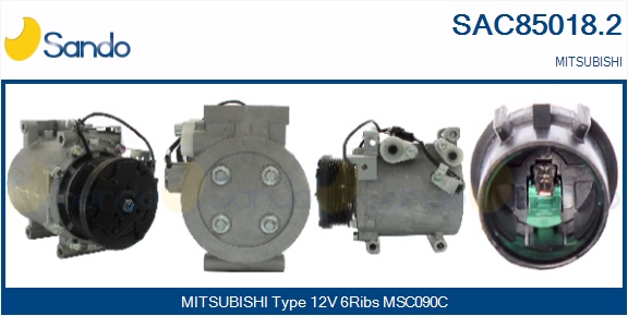 Compressore, climatizzatore SANDO SAC85018.2