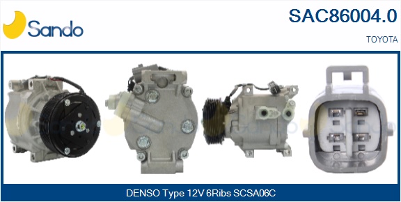 Compressore, climatizzatore SANDO SAC86004.0
