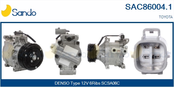 Compressore, climatizzatore SANDO SAC86004.1