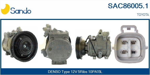 Compressore, climatizzatore SANDO SAC86005.1