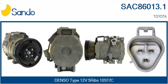 Compressore, climatizzatore SANDO SAC86013.1