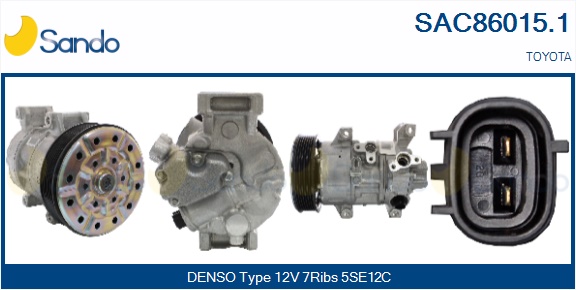 Compressore, climatizzatore SANDO SAC86015.1