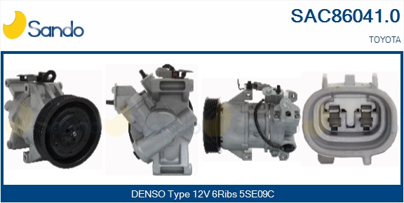 Compressore, climatizzatore SANDO SAC86041.0
