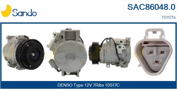 Compressore, climatizzatore SANDO SAC86048.0