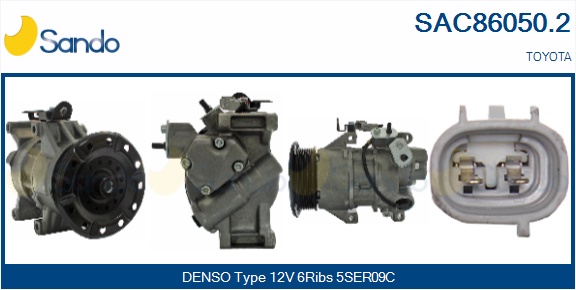 Compressore, climatizzatore SANDO SAC86050.2