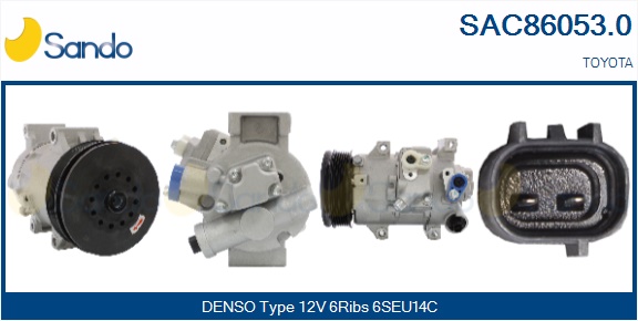 Compressore, climatizzatore SANDO SAC86053.0