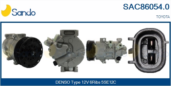 Compressore, climatizzatore SANDO SAC86054.0