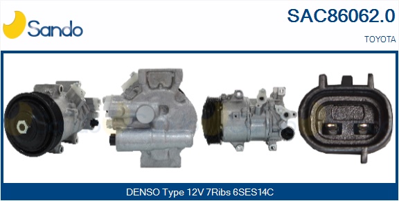 Compressore, climatizzatore SANDO SAC86062.0
