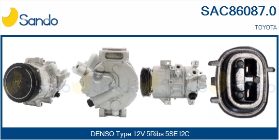Compressore, climatizzatore SANDO SAC86087.0