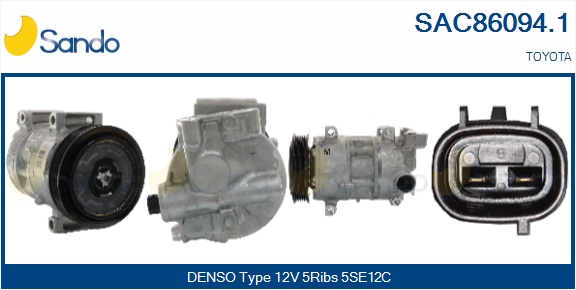 Compressore, climatizzatore SANDO SAC86094.1