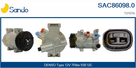 Compressore, climatizzatore SANDO SAC86098.0