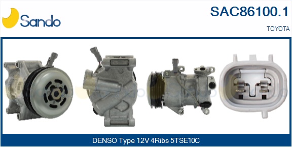 Compressore, climatizzatore SANDO SAC86100.1