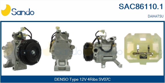 Compressore, climatizzatore SANDO SAC86110.1