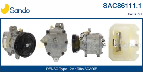 Compressore, climatizzatore SANDO SAC86111.1