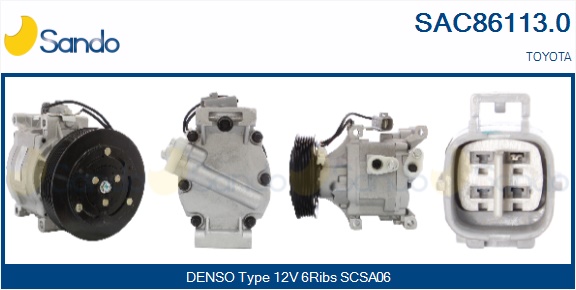 Compressore, climatizzatore SANDO SAC86113.0