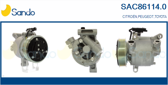 Compressore, climatizzatore SANDO SAC86114.0