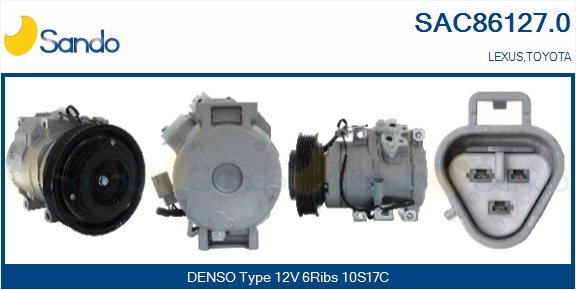Compressore, climatizzatore SANDO SAC86127.0